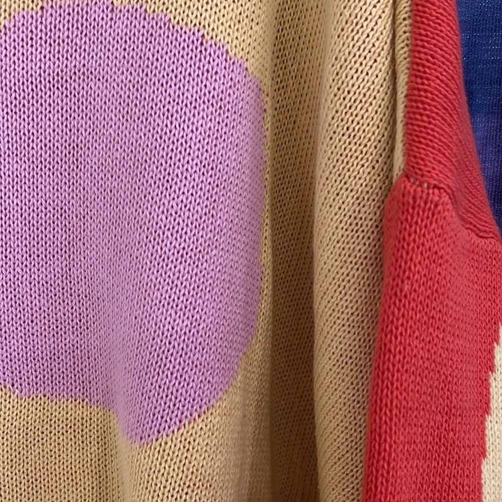 NWOT Sunrise Raw Edge Top: Horizon - Arthur - Picture 7 of 7